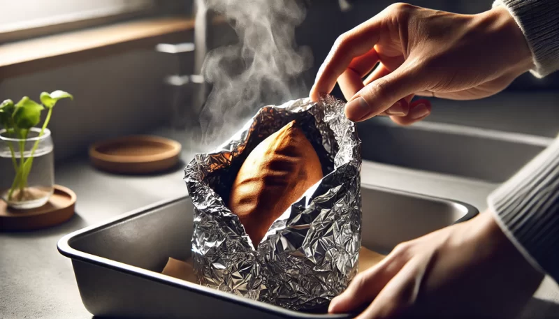 さつまいもを短時間でおいしく焼く方法_画像_画像