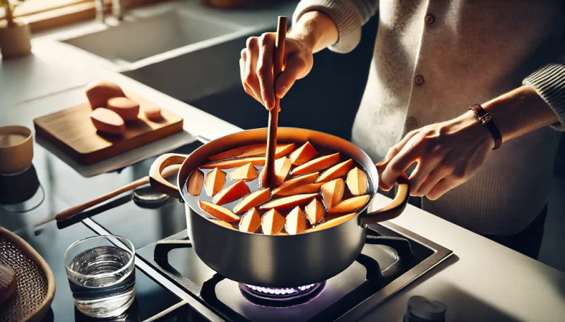 さつまいもを柔らかく煮るためのポイント_画像_画像