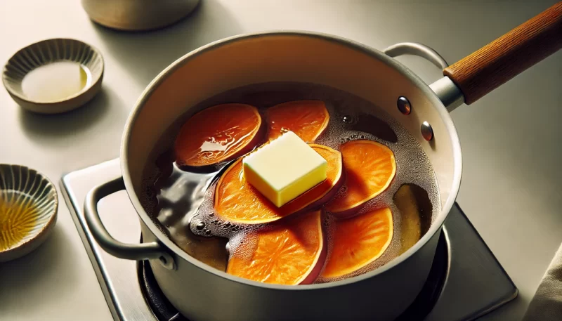 さつまいもの風味を引き出す煮方_画像_画像