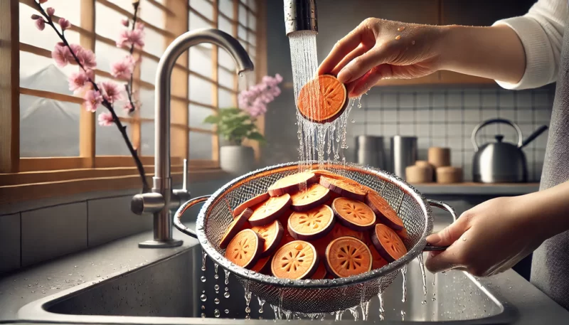 さつまいもをヘルシーに揚げる方法_画像_画像