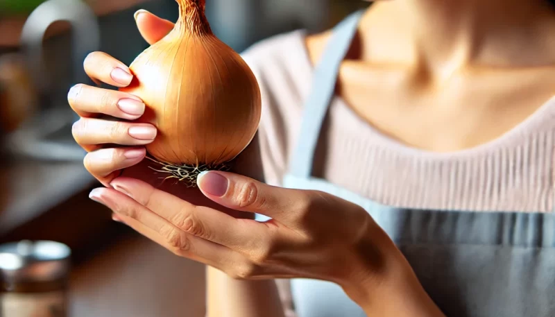 玉ねぎの皮を簡単にむく方法！冷蔵庫で簡単に下処理_画像_画像