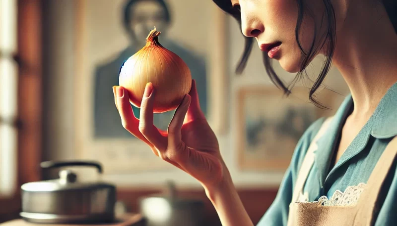 玉ねぎのみじん切りを簡単にするコツ！縦に切れ目を入れる方法_画像_画像