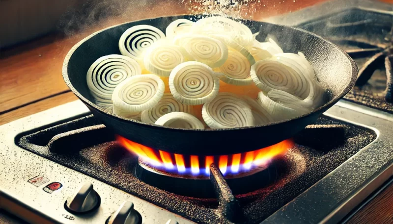 玉ねぎを焦がさずに炒める方法！塩を使った簡単テクニック_画像_画像