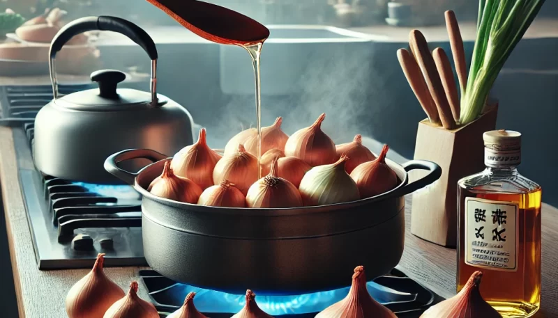 玉ねぎを煮て甘みを引き出す方法！丸ごと煮込むコツ_画像_画像