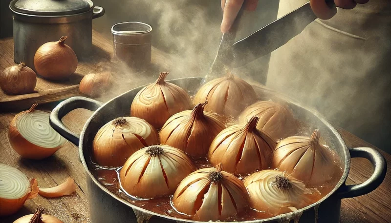 玉ねぎに味をしみ込ませるコツ！切り込みを入れる方法_画像_画像