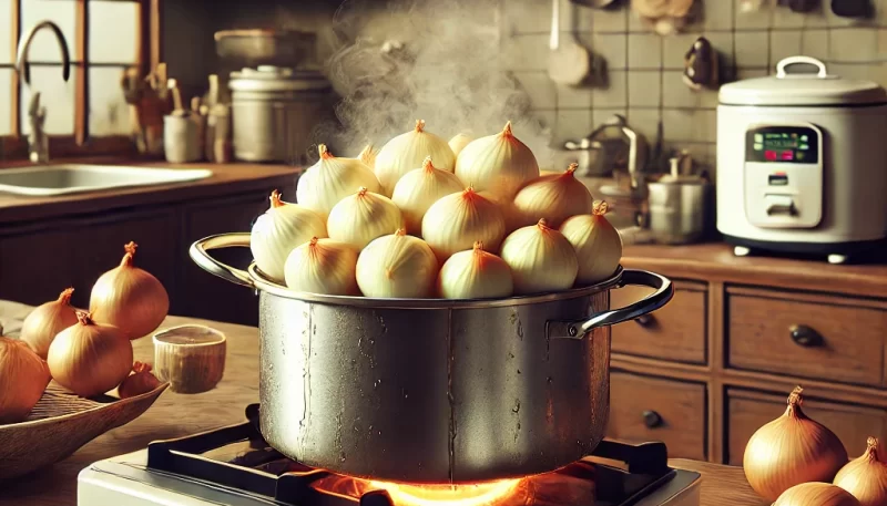 玉ねぎの甘みをスープに引き出す方法!じっくり炒めてから加える_画像_画像