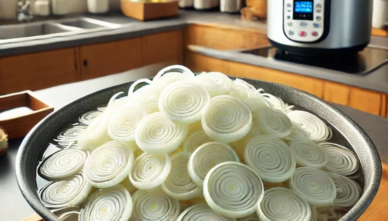 玉ねぎがドレッシングをよく吸う方法!冷水で引き締める_画像_画像