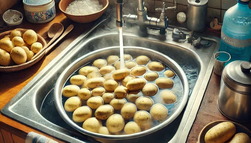 じゃがいもの皮を簡単にむくにはどうすれば良いですか?_画像_画像