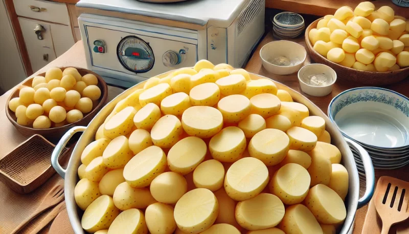 じゃがいもが煮崩れしない切り方のコツは?_画像