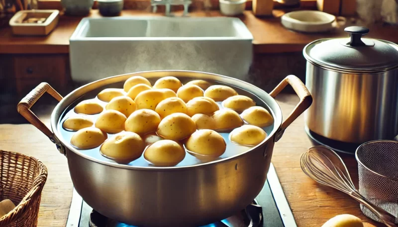 じゃがいもを早く煮るにはどうすれば良いですか？_画像_画像