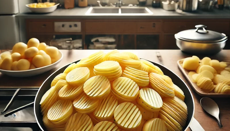 じゃがいもを均一に焼くにはどうすれば良いですか？_画像_画像