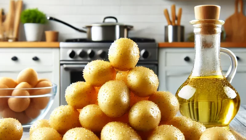 じゃがいもを揚げる前に水分を取る理由は何ですか?_画像_画像