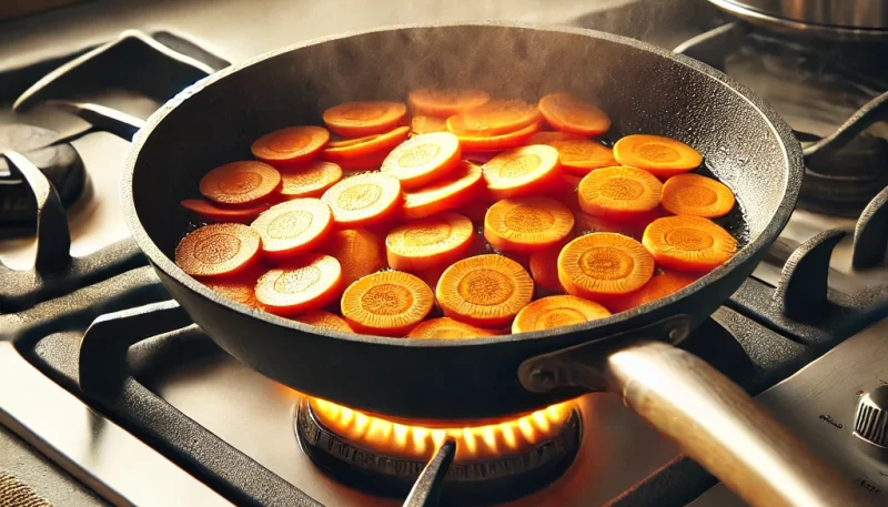 にんじんを炒めるときの火加減は？_画像_画像