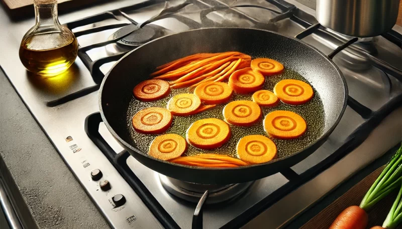 にんじんを炒めるときの油は?_画像_画像