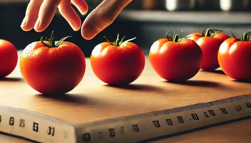 トマトの重量感で美味しさを見分ける方法_画像_画像