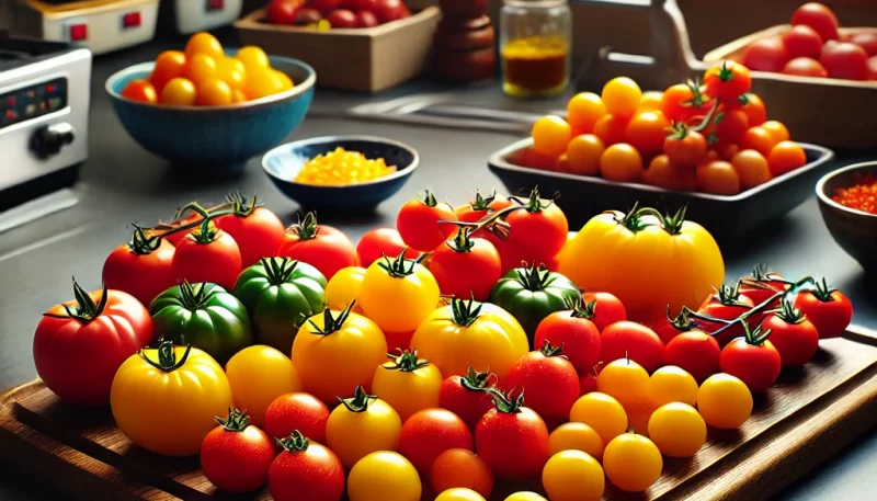 トマトサラダを彩りよく仕上げるコツ_画像_画像